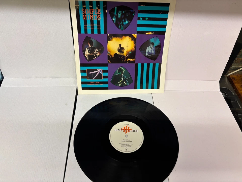 simple minds dont you 12 inch vinyl  ex condition 1985 - Image 1 of 1