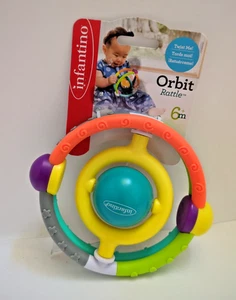 Infantino Sonaglio Orbitale Scatola Blu 6+ Mesi Sfera Sonaglio - Foto 1 di 8
