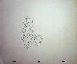 The Simpsons Production Hand Drawn Animation Pencil 20th Century Fox - Picture 1 of 2