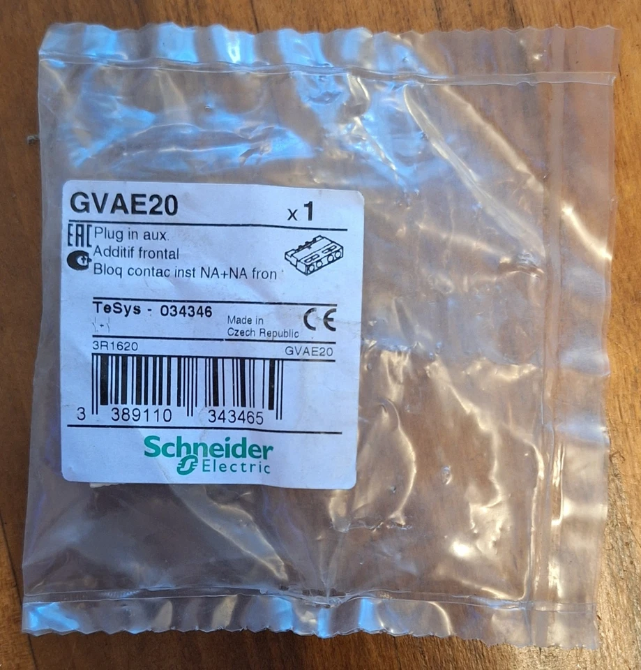 *NEW* Schneider Electric GVAE20 ~ Plug In Aux. - USA location - Image 1 of 2