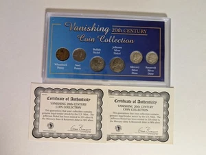 VANISHING 20th CENTURY COIN COLLECTION 6 coins - Picture 1 of 7