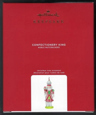 Hallmark 2020 Noble Nutcrackers Confectionary King Ornament 2nd in Series New