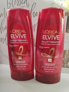 L'Oreal Paris Elvive Color Vibrancy Protecting Conditioner 12.6 Oz Each (2 Pack) - Picture 1 of 2