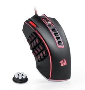 Redragon M990 RGB Wired Gaming Mouse 23 Button 32000DPI MMO Macro Mouse - Picture 1 of 1