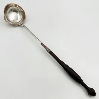RARO CUCHARÓN TODDY ANTIGUO PLATO SHEFFIELD GEORGE III c1800 SIN MARCA Foto 1 de 4