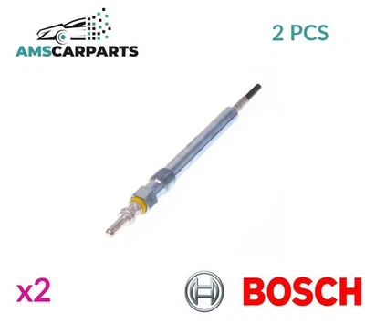 ENGINE GLOW PLUGS 0 250 703 059 BOSCH 2PCS NEW OE REPLACEMENT - Image 1 of 4