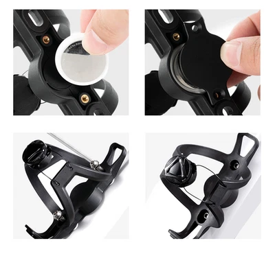 Adjustable Water Bottle Holder 68-88mm Bottle Compatibility Easy Installation - Image 1 of 4