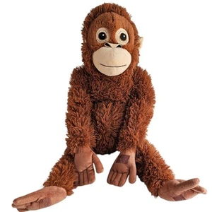 IKEA Djungelskog Orangutan 24” Plush Brown Orange Monkey Soft - Picture 1 of 8