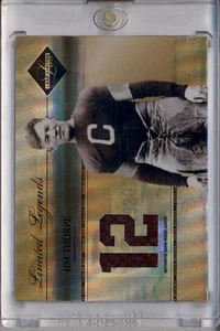 2005 Leaf Limited Legends Jerseys Seasons #LL-11 Jim Thorpe /12 - Picture 1 of 2