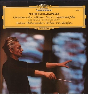 Karajan Tchaikovsky Overture 1812 * Marche Slave * Romeo & Juliet LP - Image 1 of 2