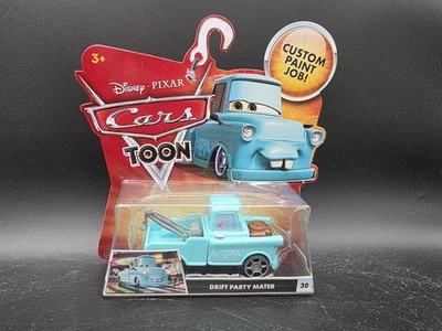 Disney Pixar CARS Toon Mater Drift Party Mater #30 trabajo de pintura personalizado 2010 Foto 1 de 4