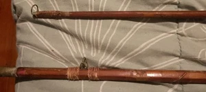 Antique Fishing Rod And Reel - Picture 1 of 3