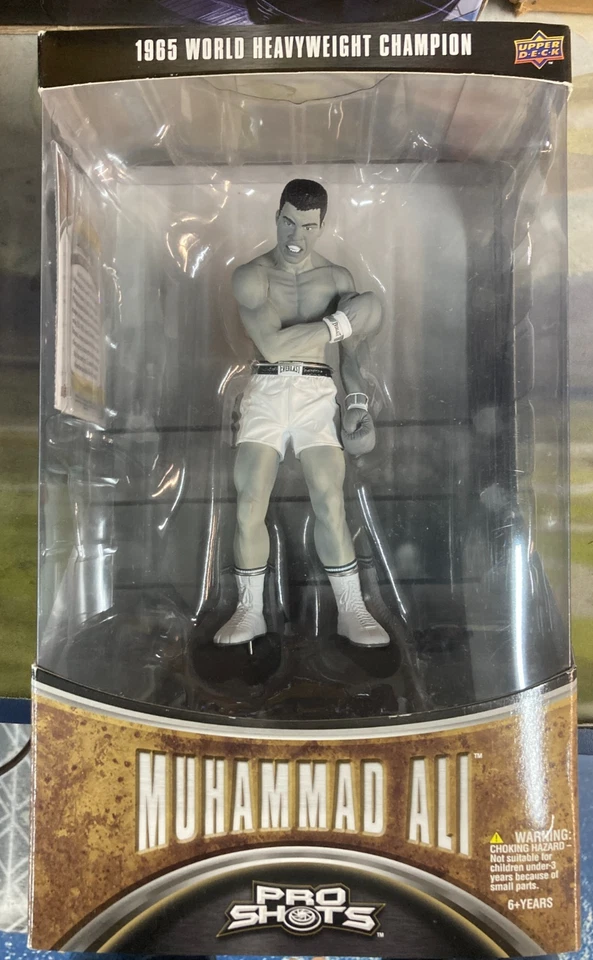 Pro Shots Muhammad Ali 1965 World Heavyweight Championship Figure B/W - Image 1 of 4