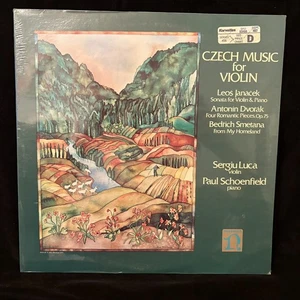SERGIU LUCA violin - JANACEK Sonata, DOVRAK SMETANA - NONESUCH ST LP NEW SEALED - Picture 1 of 3