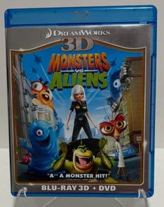 Monsters vs. Aliens 3D (Blu-ray 3D + DVD) DreamWorks - Animation, Comedy, Family - Picture 1 of 3