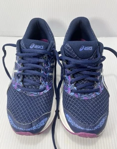 Women's Running Shoes Size 6 Asics Gel Excite 4 Indigo Blue Orchid T6E8N - Picture 1 of 8