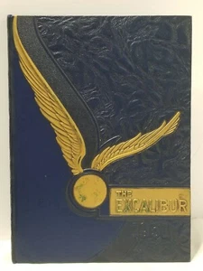DE COLECCIÓN EL 1951 EXCALIBUR CROWN POINT HIGH SCHOOL ANUARIO CROWN POINT INDIANA - Imagen 1 de 5