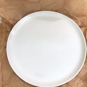 JAMIE OLIVER Ridges BLANCO Plato de Cena Servir Todo Crema Cargador ANILLOS Cupé - Imagen 1 de 10