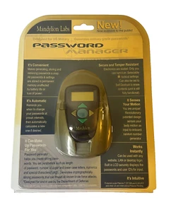 Mandylion Labs Password Manager Device - Secure Digital Storage - Free Shipping - Picture 1 of 4