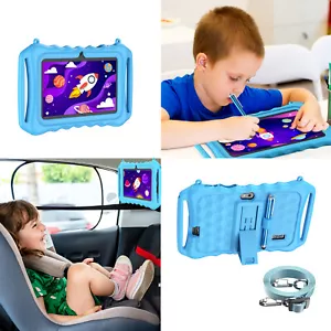 7 Inch WIFI Tablet Android Quad core Kids Tablet PC 3GB+32GB GMS Dual Camera FM - Picture 1 of 15