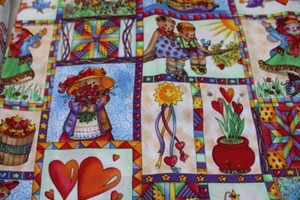 Sunshine Bears Nanette Hilton Erlanger Group 44"" breit bis 58"" lang schön - Bild 1 von 5