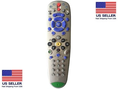 NEW Dish Network Bell Express VU 5.0 IR Replace Remote 118575 TV1 w/ TV VCR AUX - Image 1 of 4