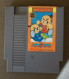 Kung Fu Heroes   NES vintage authentic  1984  NINTENDO Game Tested work - Picture 1 of 2