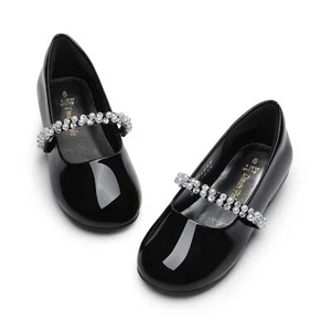 Girls Toddlers Flats Mary Jane Shoes Princess Shoes Wedding Dress Shoes - Picture 1 of 58