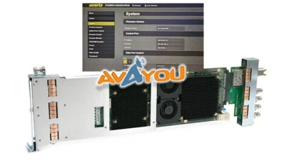 Evertz 5782ENC-H264HD-IPASI JPEG2000, H.264 & MPEG-2 Encoder +3RU for 570FR #2 - Image 1 of 4