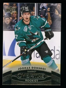 Joonas Donskoi RC 2015-16 Upper Deck Overtime #119 Rookie San Jose Sharks EX - Picture 1 of 2