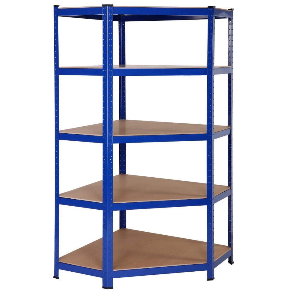 Corner Racking/Shelving Bays 5 Tier Heavy Duty Garage Storage Racks  - Image 1 of 3