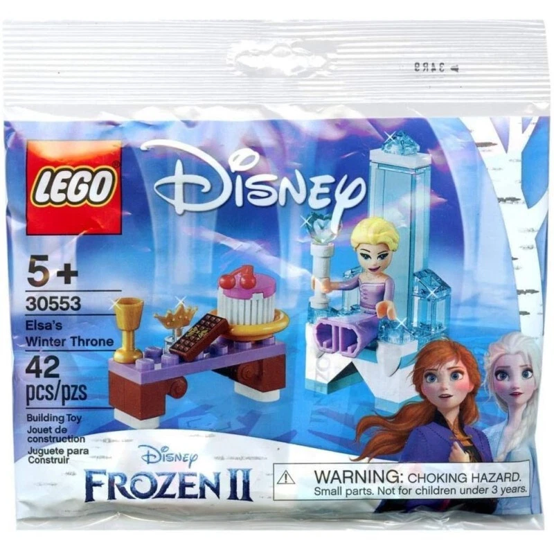 Lego Disney Frozen La Reine de Neige Le trône d'hiver d'Elsa 30553 - Photo 1/1