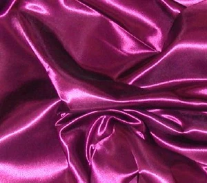Luxurious Premium Bridal Satin Bed Scarf + Pillow Cover Queen size100" x 24" - Picture 1 of 42