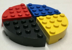 LEGO® - Base básica piedra ladrillo 4x4 cuarto de círculo cuartos diferentes colores #2577 - Imagen 1 de 123