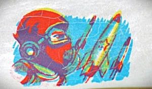 Vintage Book of Transfers - Transportation & Space -- Made in Japan  NOS - Picture 1 of 12