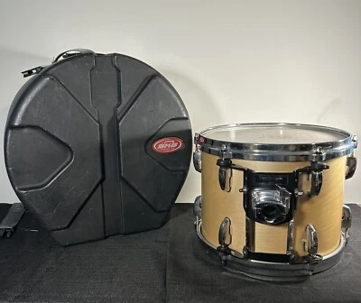 Pearl Masters Studio Drum Platinum Mist - 12” & Opti Mount & Hard Case SKB - Image 1 of 4