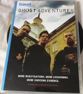 GHOST ADVENTURES DVD SEASON 3 DOCUMENTARY OOP RARE PARANORMAL REALITY SHOW - Picture 1 of 2