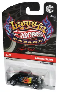 Hot Wheels Larry's Garage (2008) Black 3-Window '34 Ford Toy Car 11/20 - Picture 1 of 1