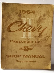 1964 Chevy II GM Dealer Shop Manual Service Manual Chevrolet Original - Bild 1 von 5