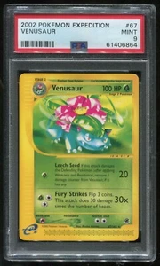 Pokemon Expedition Venusaur Rare #67 PSA 9 Mint - Picture 1 of 2