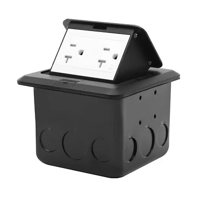 125V Pop-Up Floor Sockets Floor Mount Hidden Sockets Indoor Sockets 20A 4000W  - Image 1 of 4