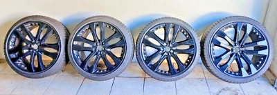 Original Jaguar F-Type Felgen 20" mit Pirelli SottoZero 3 Winter schwarz - Bild 1 von 4