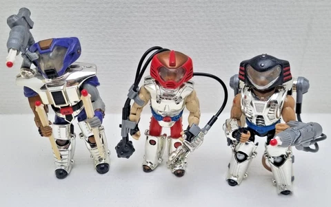 Biker Mice From Mars  Biker Knights Throttle Modo & Vinny - Complete 1995 Galoob Cover