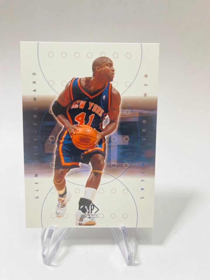 GLEN RICE 2000-01 Upper Deck SP Authentic #57 KNICKS - Image 1 of 2
