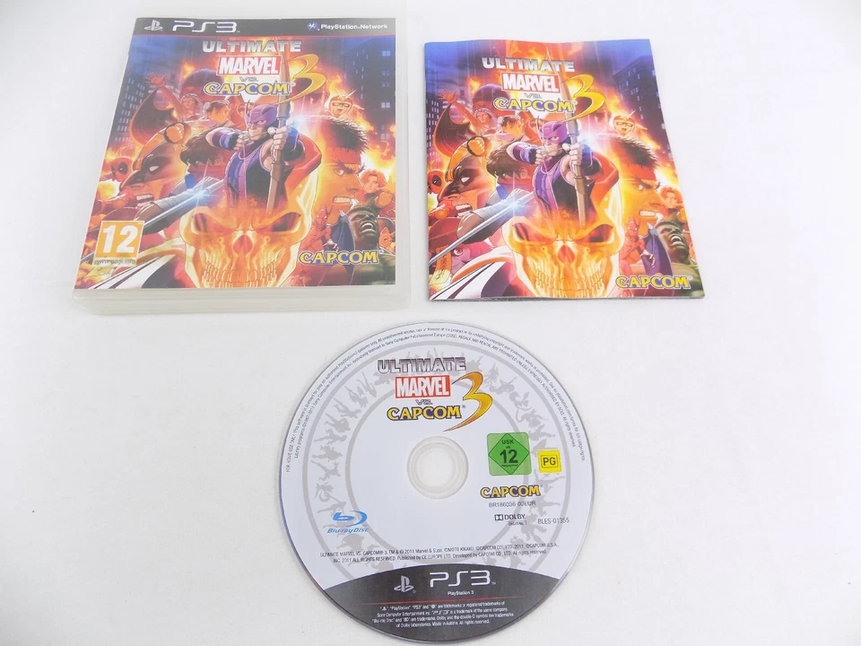 Mint Disc Playstation 3 Ps3 Ultimate Marvel Vs Capcom 3 - Image 1 of 1