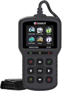 CGSULIT SC301 Car Check Engine Light Code Reader with Reset Full OB - Picture 1 of 4