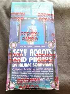 1993 NOS versiegelte Box sexy Roboter und Pinups von Comic Images Hajime Sorayama SELTEN - Bild 1 von 6
