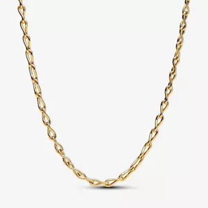 Collar PANDORA Infinito chapado en oro longitud 50 cm - 363052C00-50 - Imagen 1 de 6