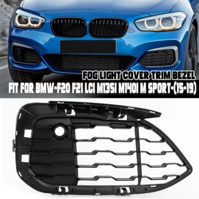 Справа для 15-19 F20 F21 LCI M135i M Sport передняя противотуманная фара решетка чехол сотовый - Изображение 1 из 4