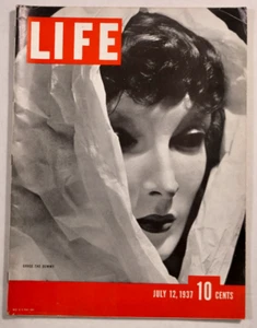 LIFE magazine July 12 1937 GRACE THE DUMMY Saks mannequin - Picture 1 of 3